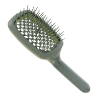 Janeke Previous Next Curvy Pneumatic Hair Brush Lime