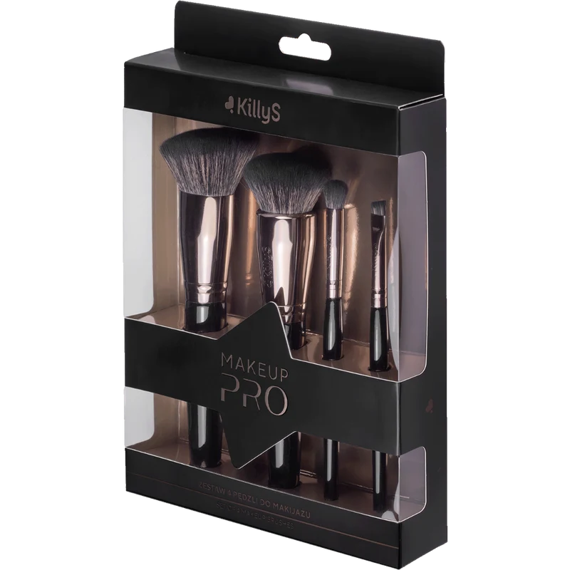 KillyS Makeup Pro Brush Set 4 pcs 2