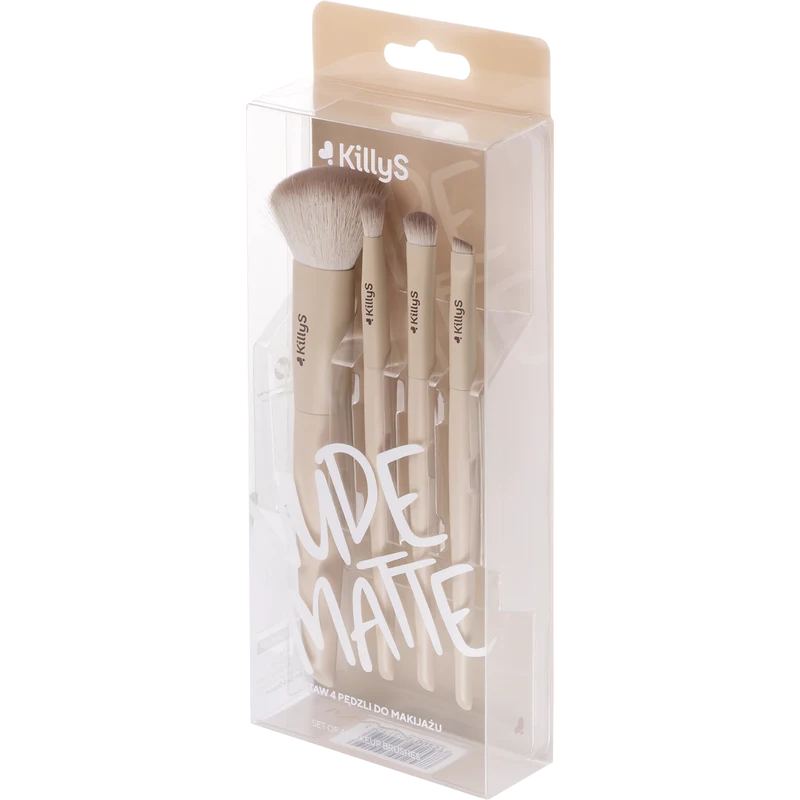 KillyS Nude Matte Brush Set 4 pcs 2