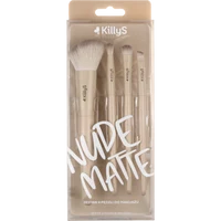 KillyS Nude Matte Brush Set 4 pcs