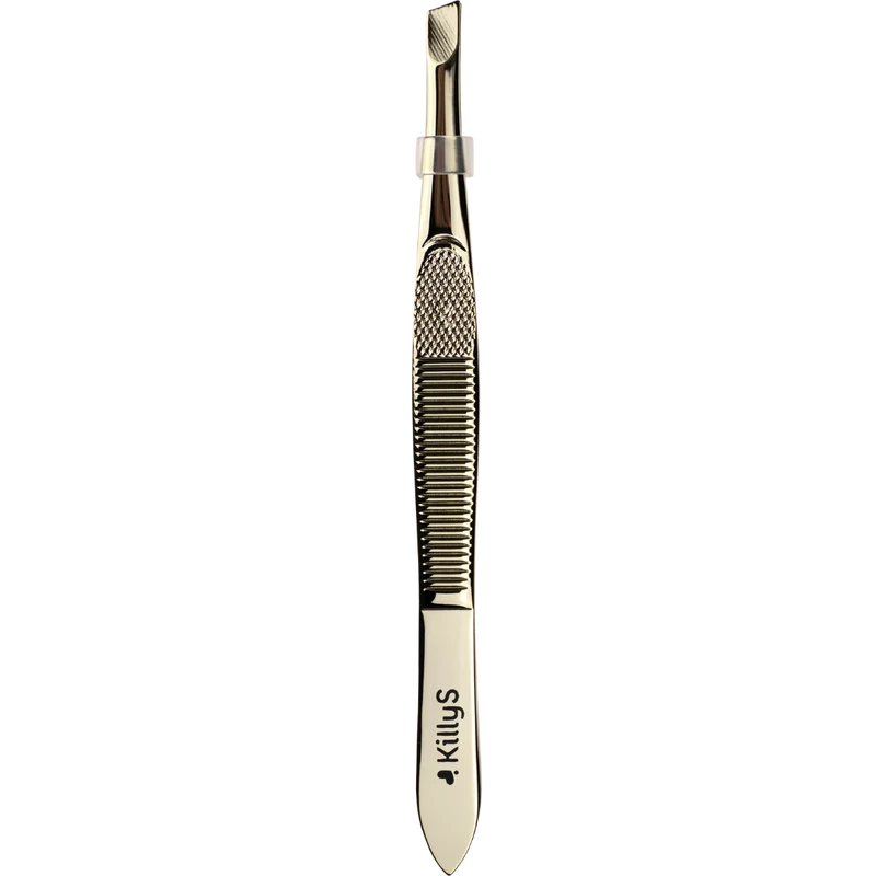 KillyS Gold Tweezers with Case 2