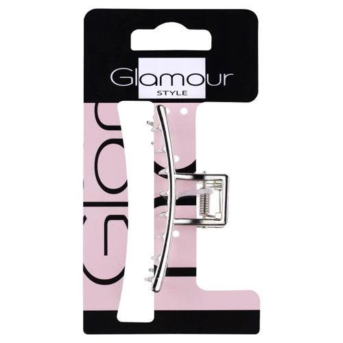 Glamour Silver Claw Clip