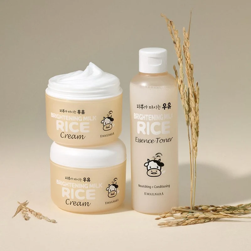 KWAILNARA Brightening Milk Rice Essence Toner 200ml 5