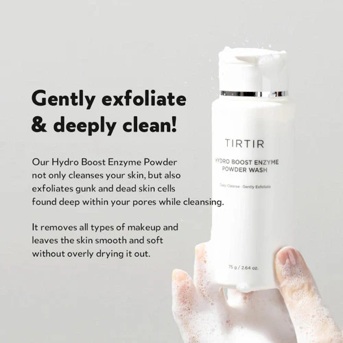 Tirtir Hydro Boost Enzyme Powder Wash 75 g