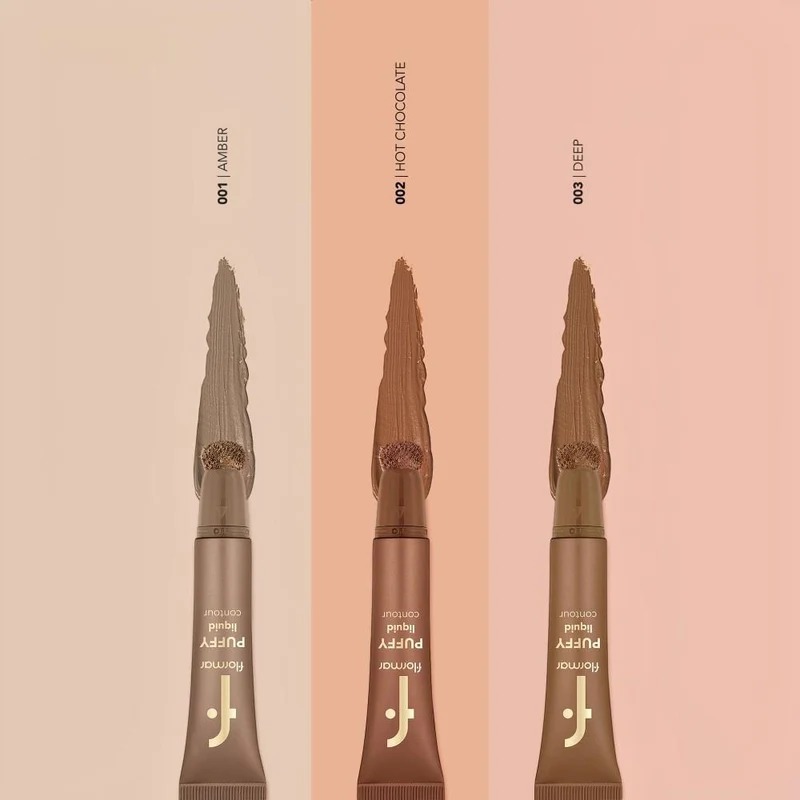 Flormar Puffy Liquid Contour 001 Amber 4