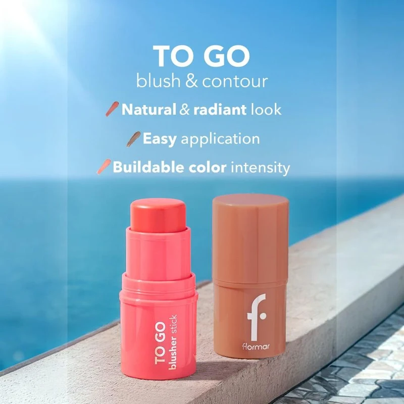 Flormar To Go Bronzer Stick 02 Biscuit 4