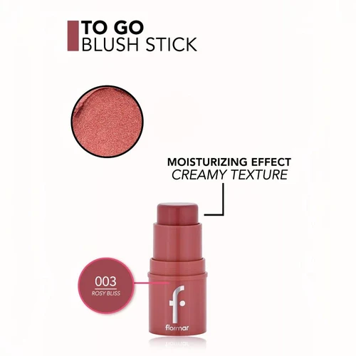 Flormar To Go Blusher Stick 03 Rosy Bliss