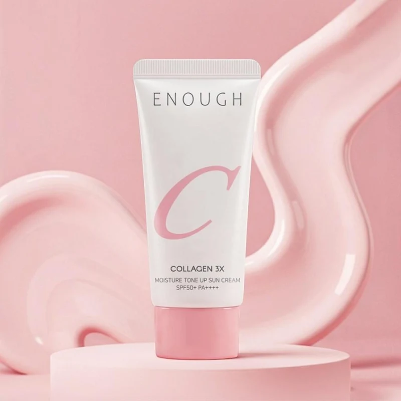 ENOUGH Collagen 3X Moisture Tone-Up Sun Cream SPF50+ PA++++ 50g 2