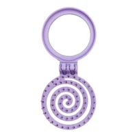Nascita Macaron Round Travel 3D Flexi Hair with Mirror, Lilac 3