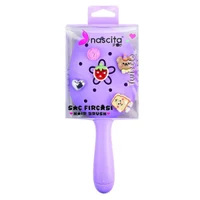 Nascita Hair Brush With Accessories, Purple 2
