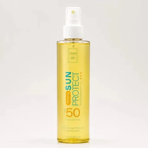 Lavish Care Family Sunscreen Dry Oil SPF 50