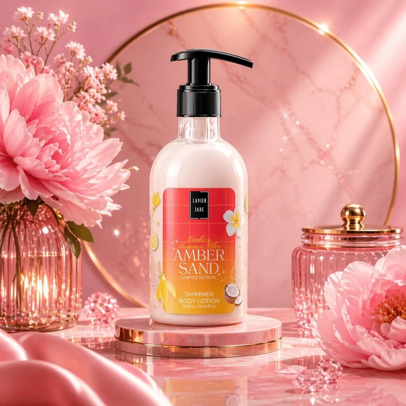 Lavish Care Amber Sand Body Lotion 300ml 2