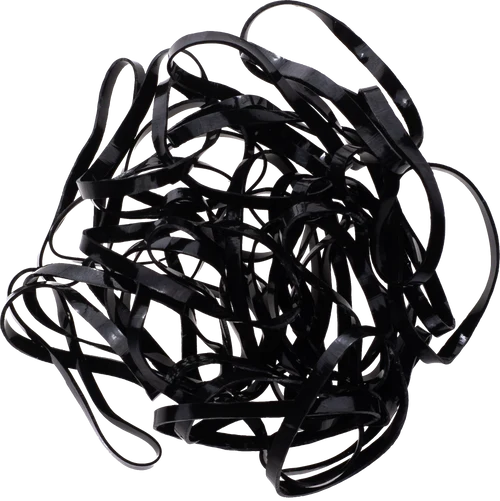 Glamour Black Hair Ties