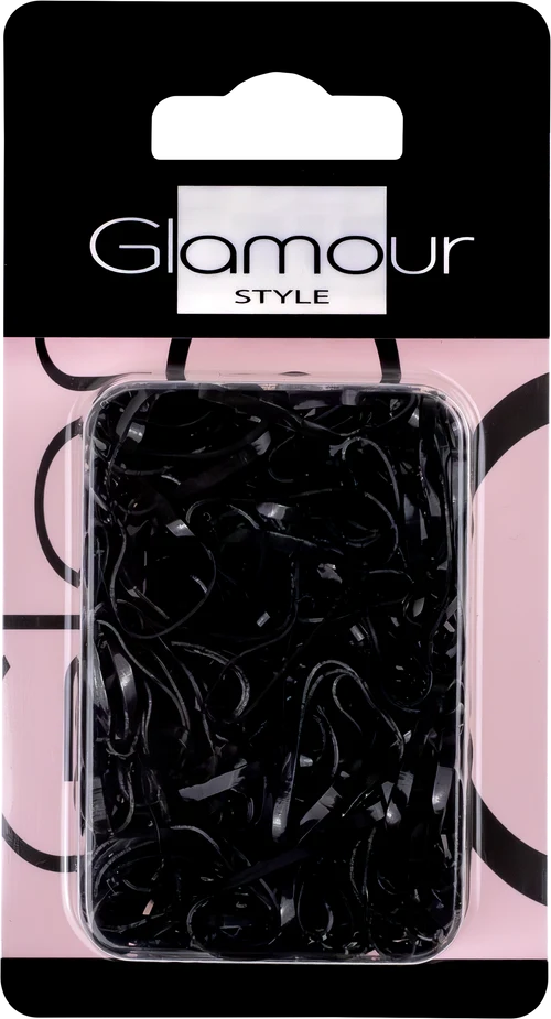 Glamour Black Hair Ties