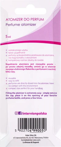 Inter‑Vion Colour Mix Perfume Atomiser 2