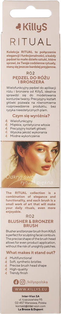 KillyS Ritual Blusher & Bronzer Brush 2
