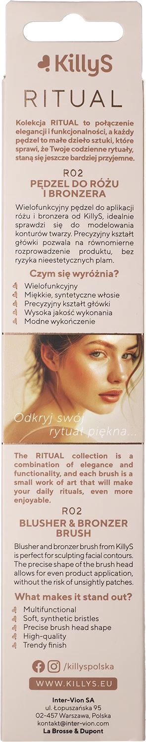 KillyS Ritual Blusher & Bronzer Brush 2