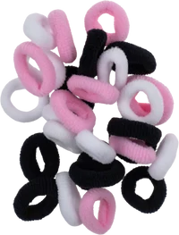 Glamour 30‑Piece Small Color‑Mix Hair Tie Set 2