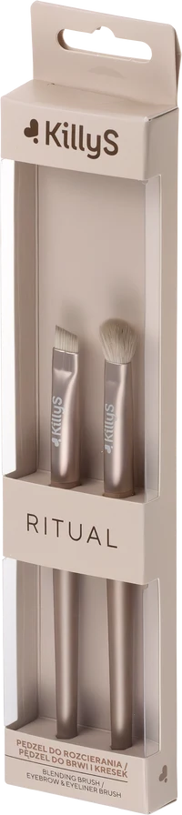 KillyS Ritual Blending, Brow & Eyeliner Brush Set 5