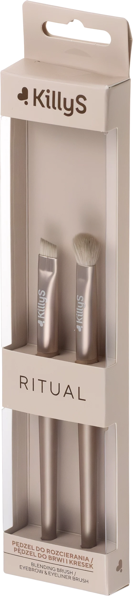KillyS Ritual Blending, Brow & Eyeliner Brush Set 5