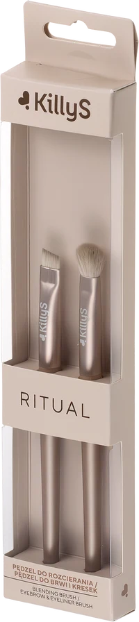 KillyS Ritual Blending, Brow & Eyeliner Brush Set 3