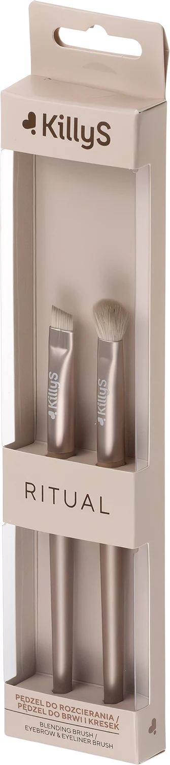 KillyS Ritual Blending, Brow & Eyeliner Brush Set 3