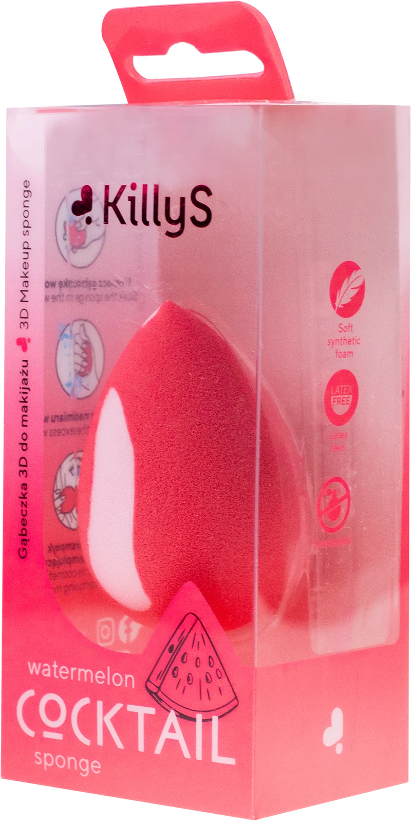 KillyS Watermelon Cocktail 3D Barrel Sponge 4