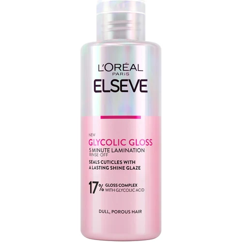 L'Oreal Elseve Glycolic Gloss Rinse‑Off Treatment 200 ml
