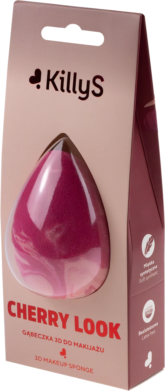 KillyS 3D Cherry Look Makeup Sponge 3