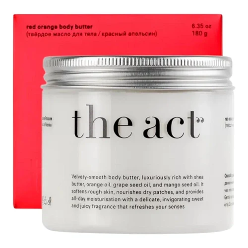 The Act Red Orange body butter 180 g