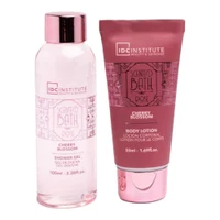 Set mini cadă de baie parfumată IDC Institute Rose 2