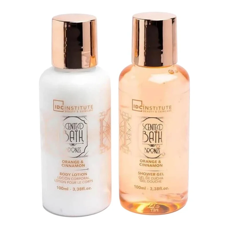 Set cadou de baie parfumate IDC Institute Bronze Candy, 2 piese 2