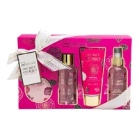 IDC Institute Secret Stories Rose Edition Bath Gift Set 4 pcs.