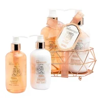 IDC Institute Scented Bath Bronze Metallic Duo Set Orange & Cinnamon – Bath Set 2 pcs. 2