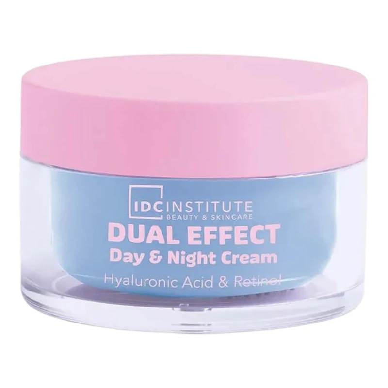 IDC Institute Dual Effect Day & Night Cream Face Creams with Hyaluronic Acid & Retinol 50+50ml 2