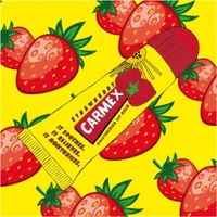 CARMEX Strawberry Lip Balm Tube SPF15 10г 3