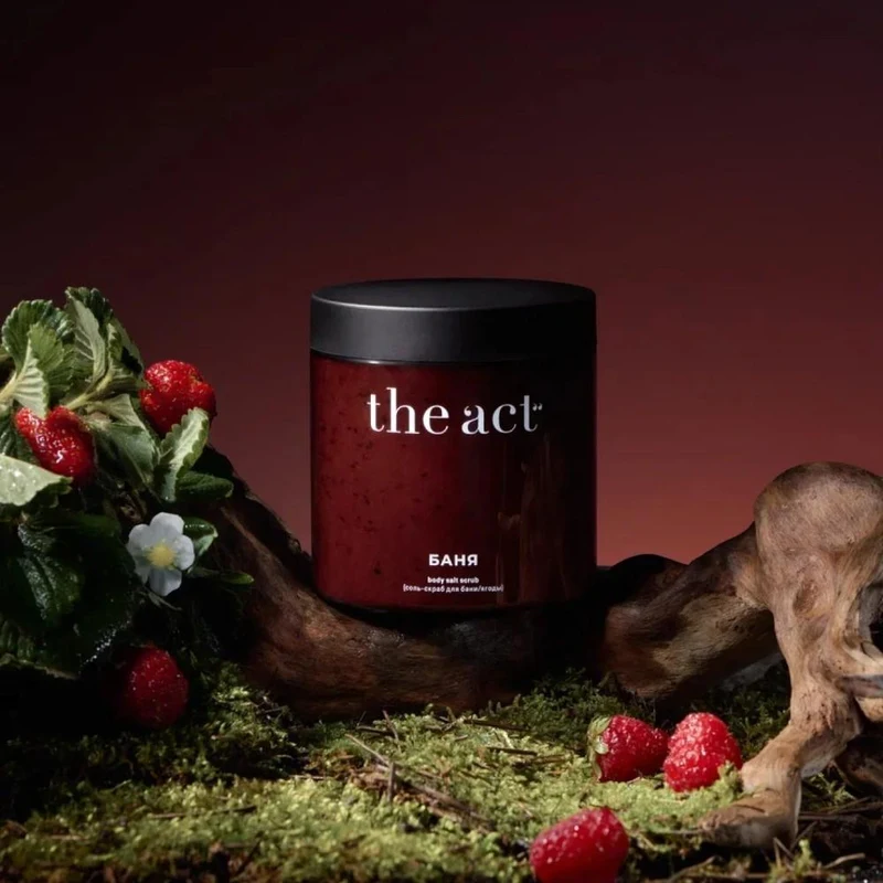 The Act Body salt scrub Berry 500 g 3