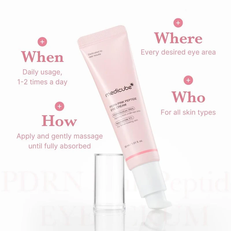 Medicube PDRN Pink Peptide Eye Cream 30 ml 6