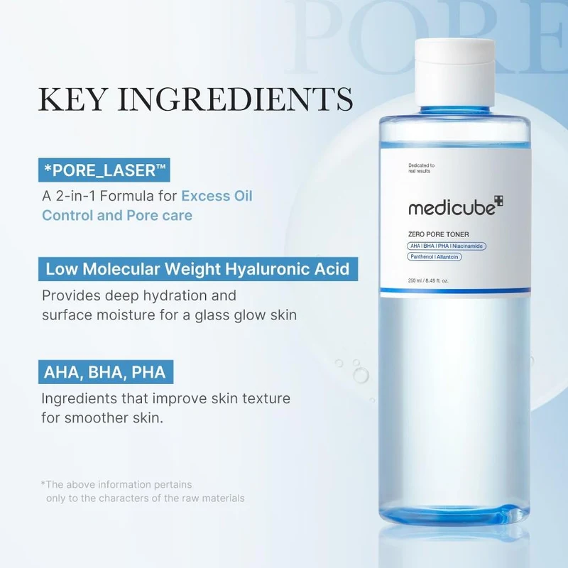 Medicube Zero Pore Toner 250 ml 4