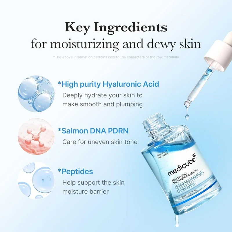 Medicube Hyaluronic Multi Peptide PDRN Serum 30 ml 4