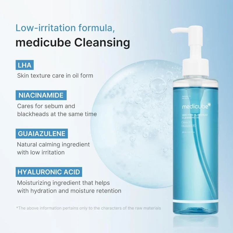 Medicube Zero Pore Blackhead Deep Cleansing Oil 205 ml 3