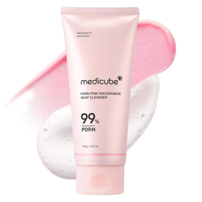 Medicube PDRN Pink Niacinamide Whip Cleanser 120 g 3