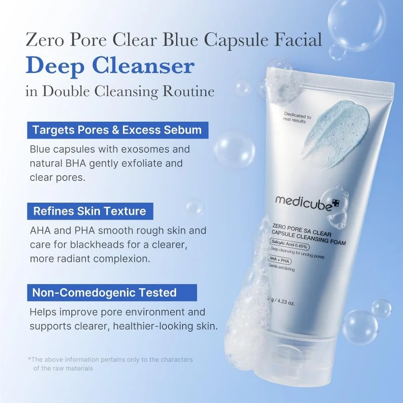 Medicube Zero Pore Capsule Cleansing Foam 120 g 3