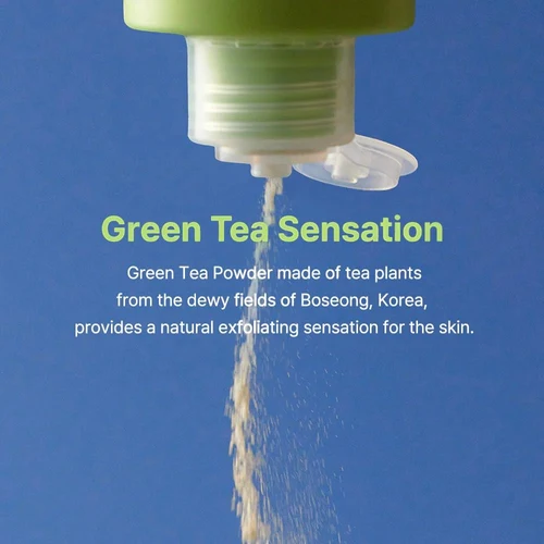 By Wishtrend Green Tea & Enzyme Powder Wash, 110 g