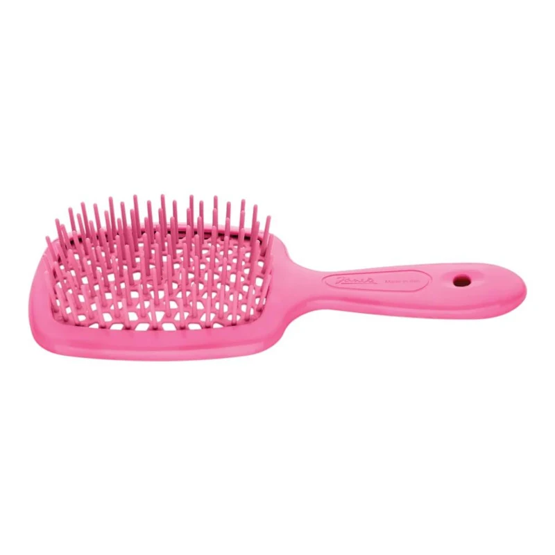Janeke Professional Small Super Brush, Fluo Fuchsia 2