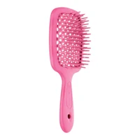 Janeke Professional Small Super Brush, Fluo Fuchsia