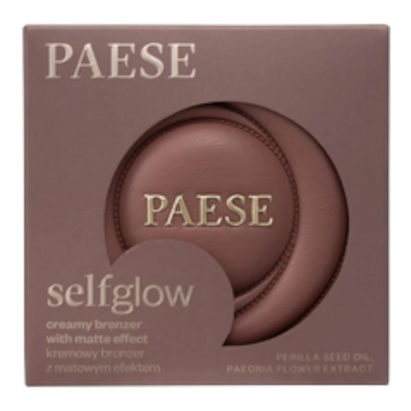 Paese SELFGLOW Creamy Bronzer With Matte Effect 01 Velvet Tan 5