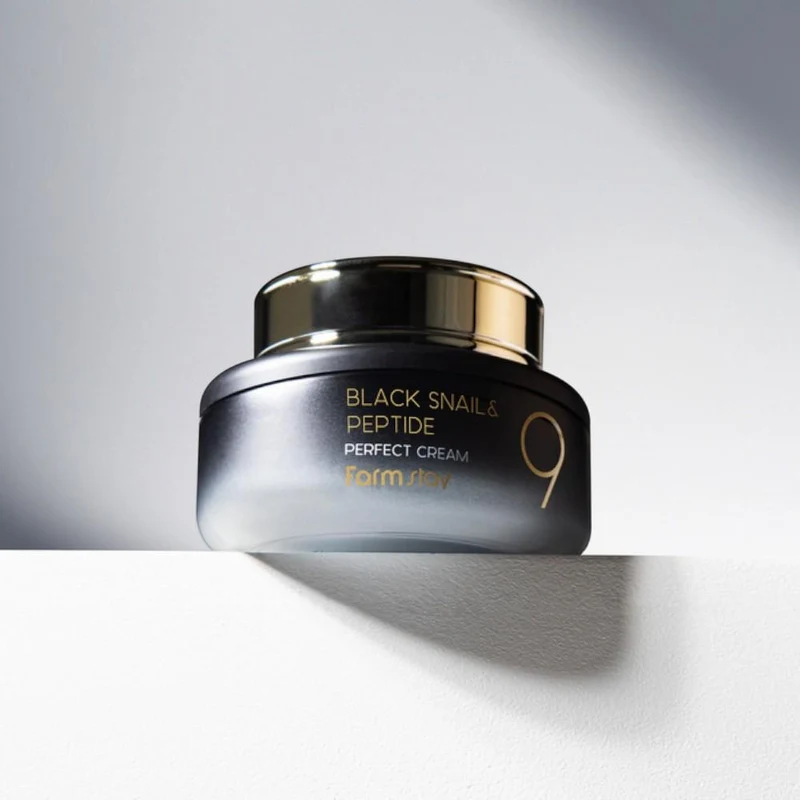 Farmstay Black Snail & Peptide 9 Perfect Cream 55 ml 3
