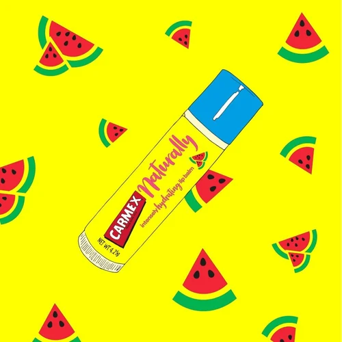 CARMEX Stick Lips Balm Naturally Watermelon