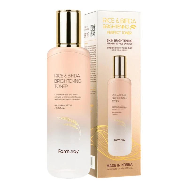 Farmstay RIice & Bifida Brightening Toner 120 ml 2